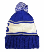 Load image into Gallery viewer, Cuffed knit hat with pom pom